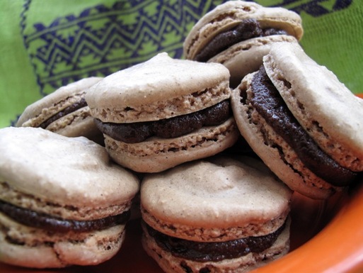Oaxacan Cinnamon Chocolate Macaroons