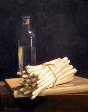 Fennel-Dusted Spring Lamb Chops with White Asparagus