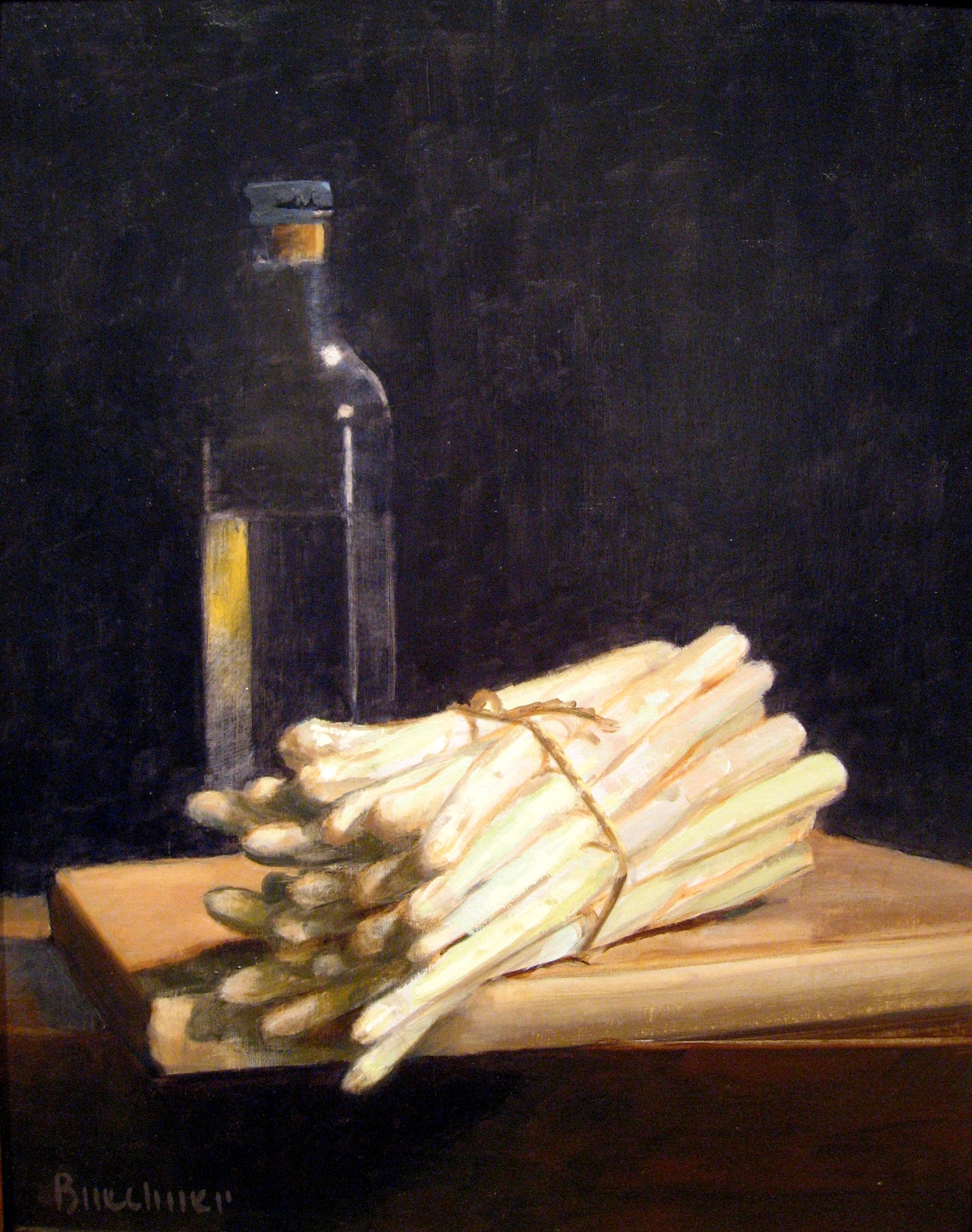 Fennel-Dusted Spring Lamb Chops with White Asparagus