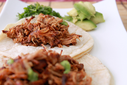Chipotle and Orange Pork Tacos