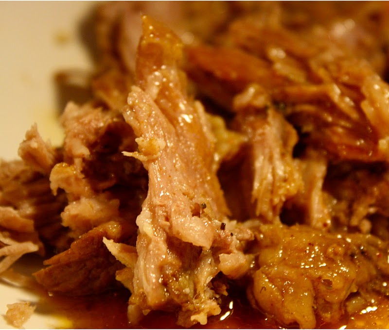 Roasted Pork Shoulder with Turnip and Potato Mash