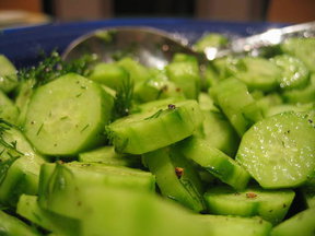 Easy Cucumber Salad