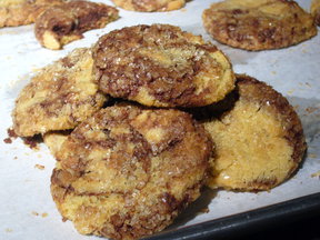 Chewy Marble Sugar Cookies