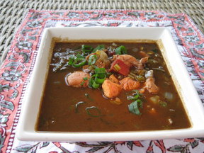 Rabbit and Tasso Gumbo