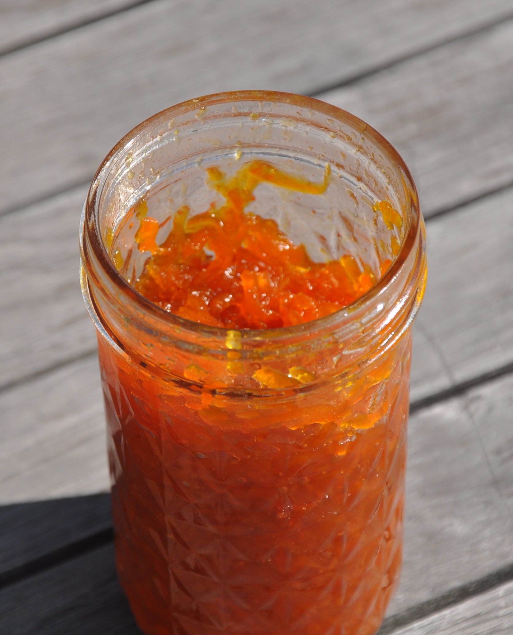 Carrot, Ginger and Coriander Marmalade
