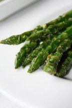 Asparagus with Spring Garlic Pesto