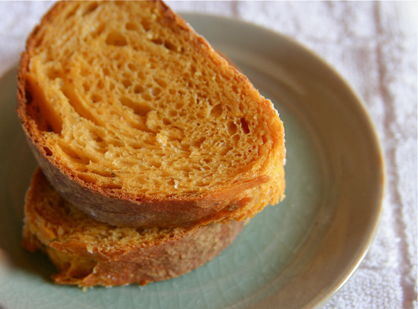 Savory Pumpkin Rosemary Bread