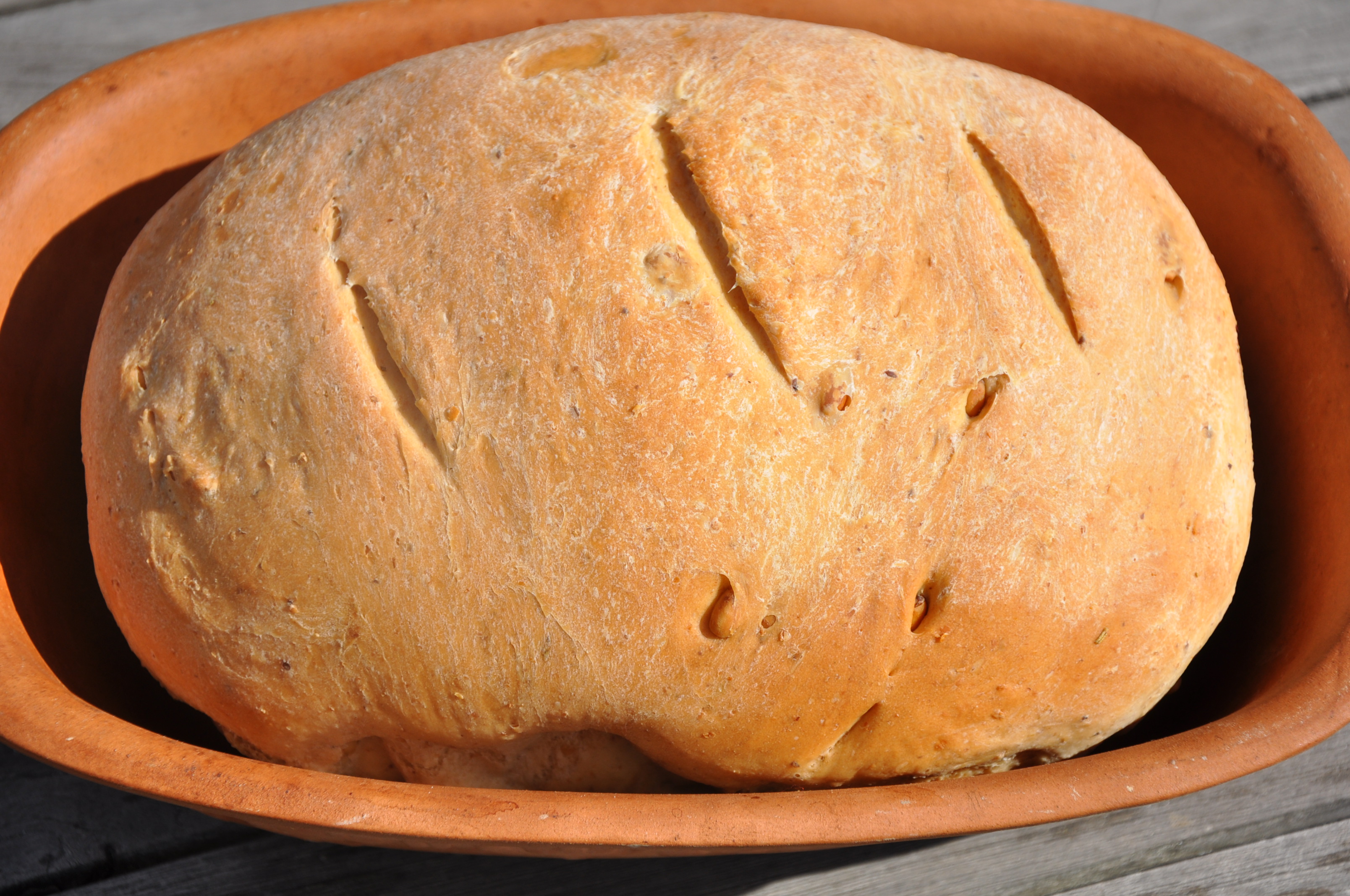 Multigrain Rosemary Pine Nut Bread