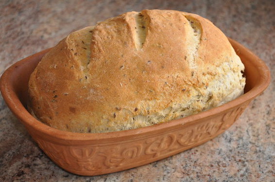 Flax Seed Potato Bread