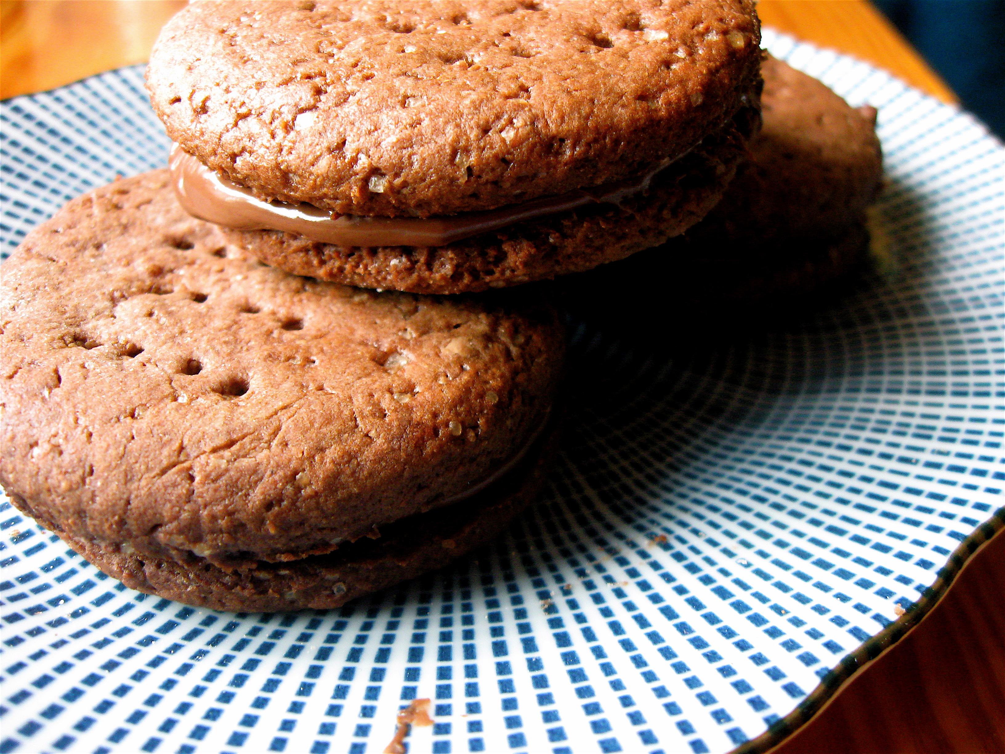 British nutella 'Bourbon' biscuits