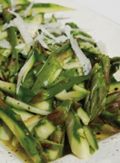 Shaved Asparagus Salad with Pecorino