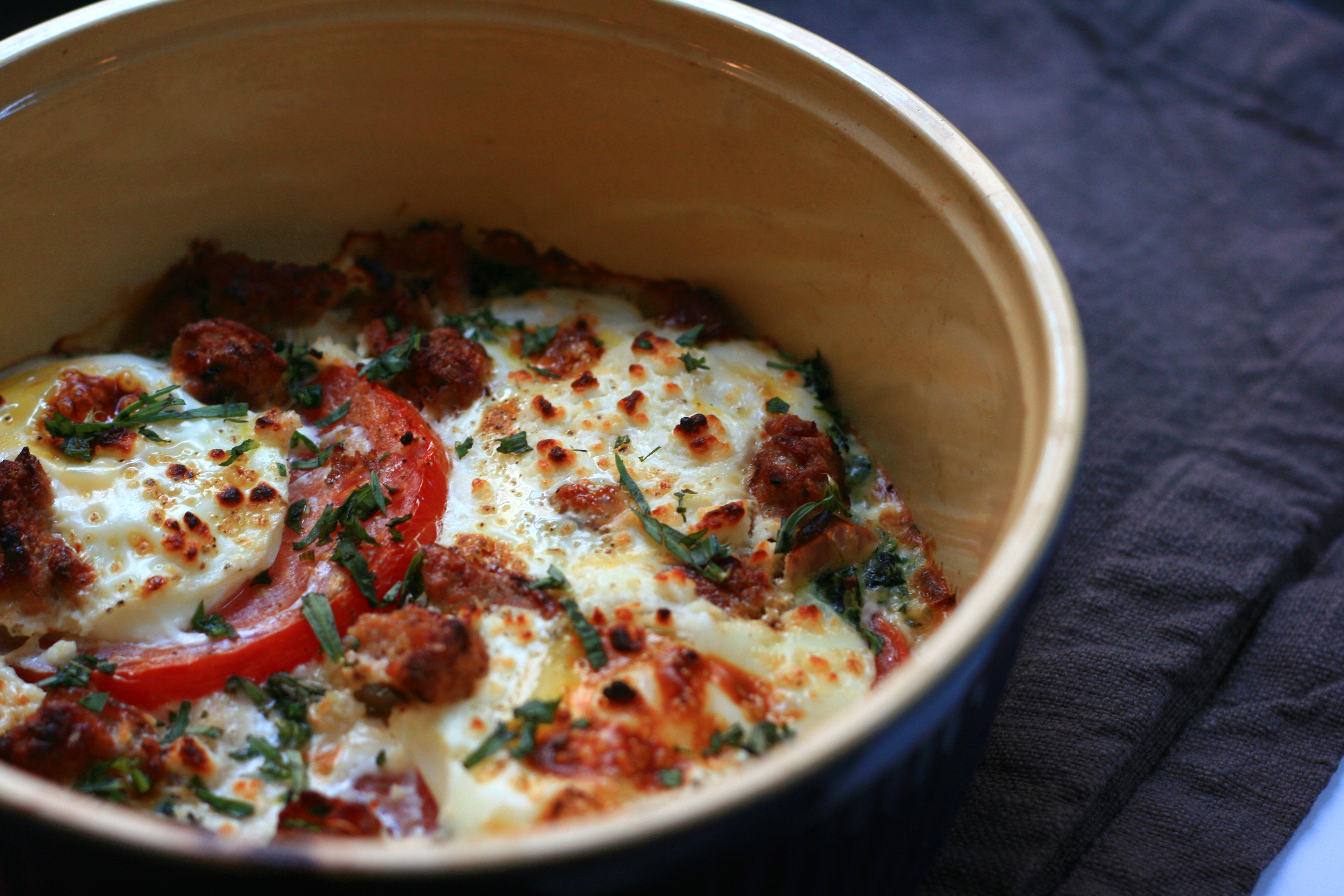 Baked Eggs for Two