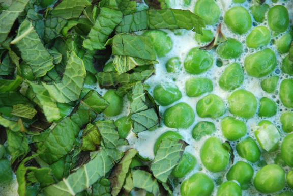 Peas in Mint Cream