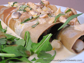 Scallop Crepes