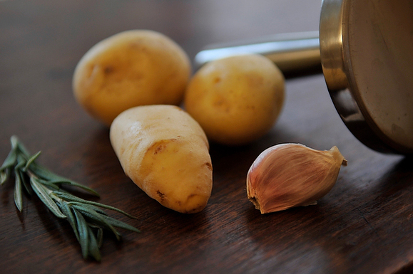 Squashed Potatoes