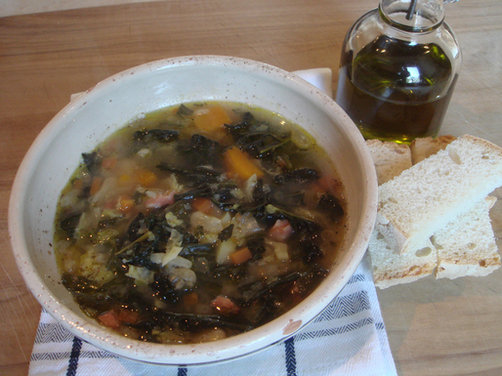 Zuppa Frantoiana - Olive Harvest Day Soup