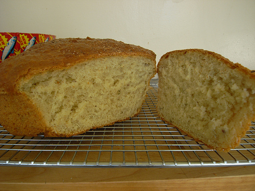Garlic Herb Batter Bread