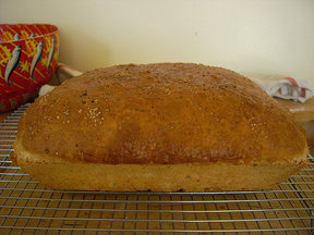 Garlic Herb Batter Bread