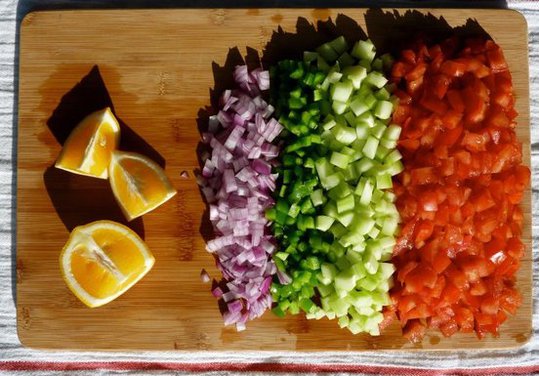 Mama's Summer Gazpacho