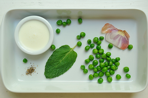 Peas in Mint Cream