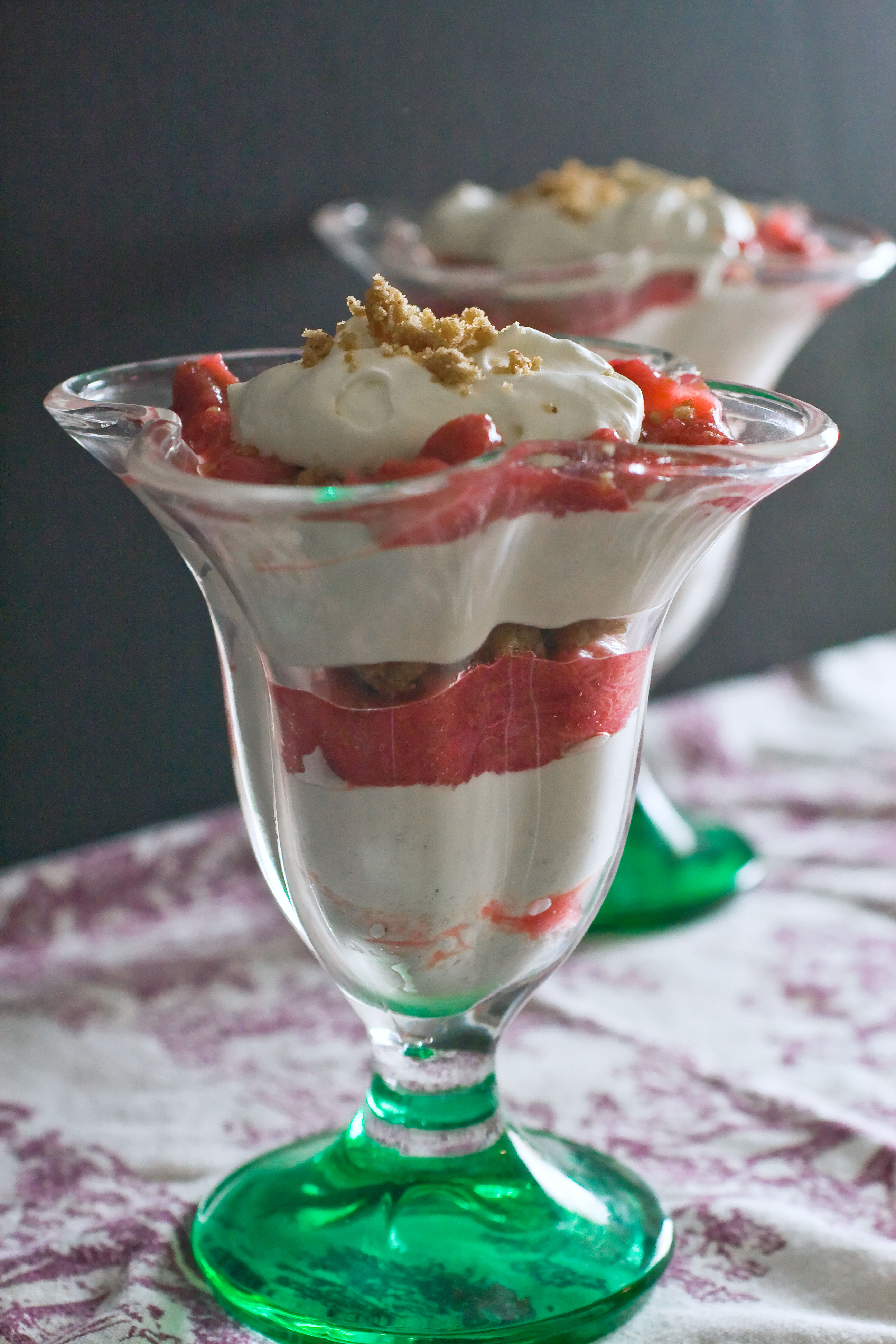 Rhubarb Parfaits