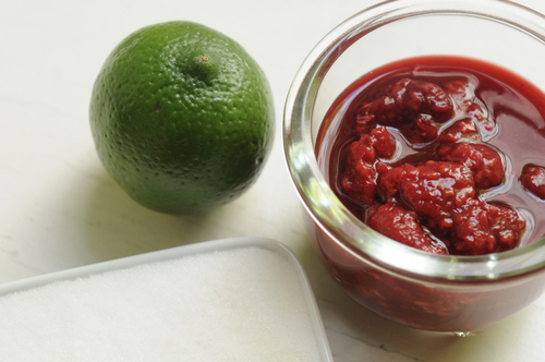 Retro Raspberry Lime Rickeys