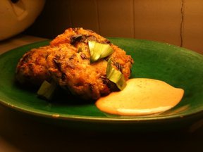 Ramp Rice Cakes