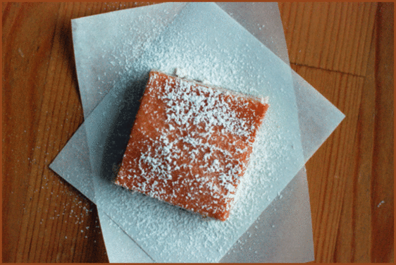 Rhubarb Curd Shortbread