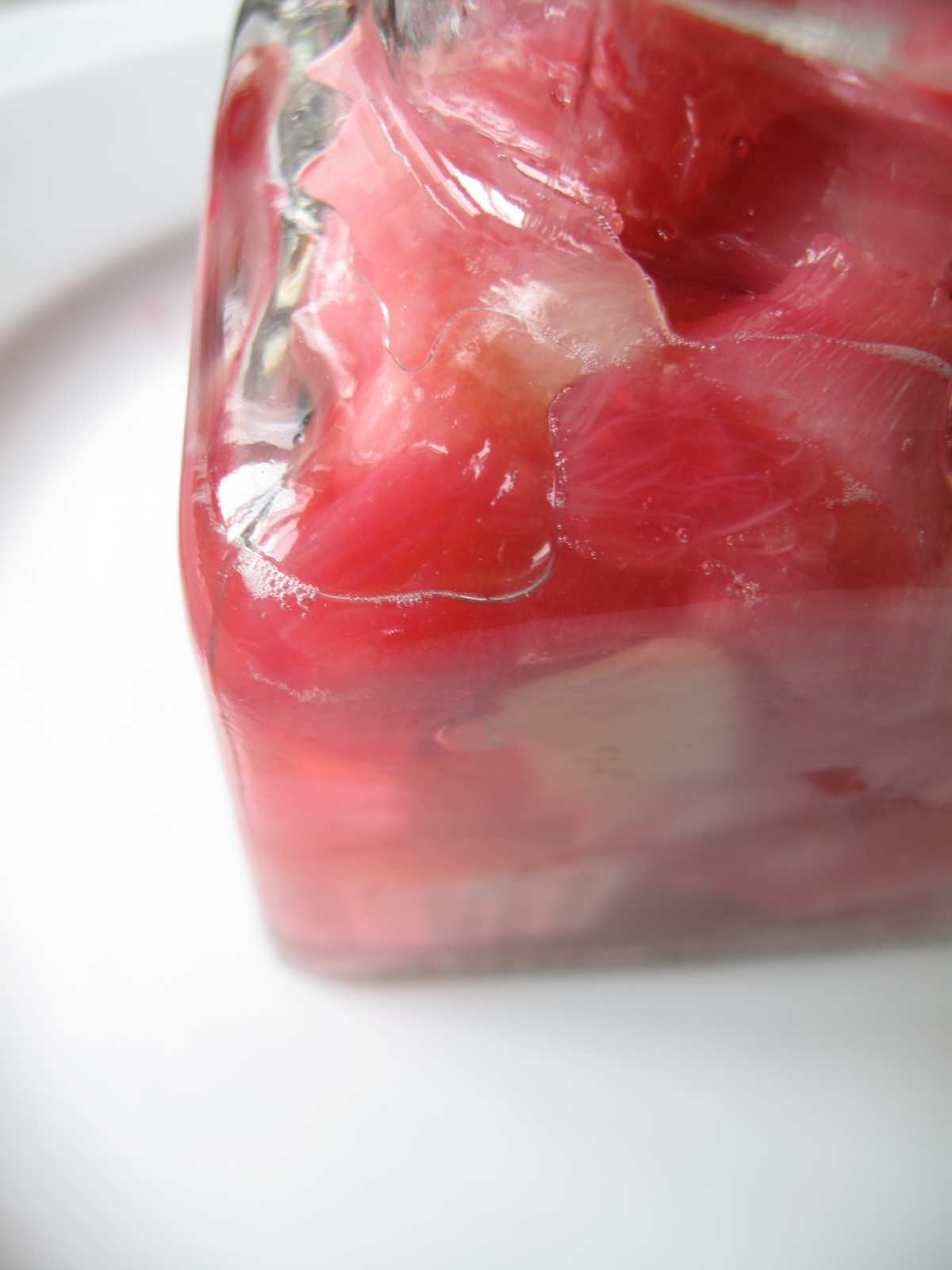 Roasted Rhubarb Tian