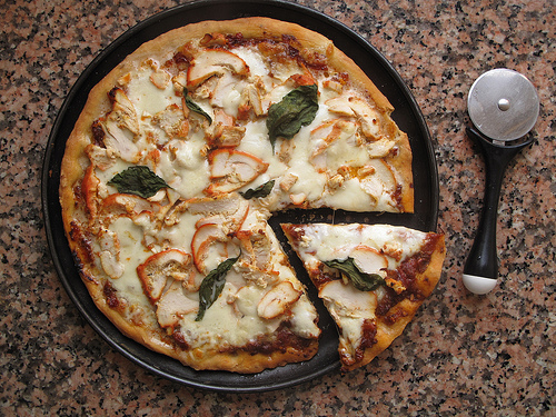Roasted Patiala Chicken Pizza