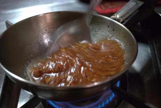 Inji Curry(sweet and sour ginger sauce.) 