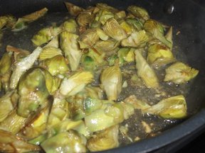 Baby Artichokes & Farfalle