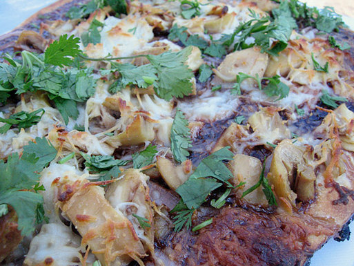 Bbq-pizza