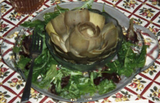 Artichokes in Lemon Sauce