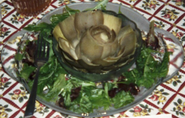 Artichokes in Lemon Sauce