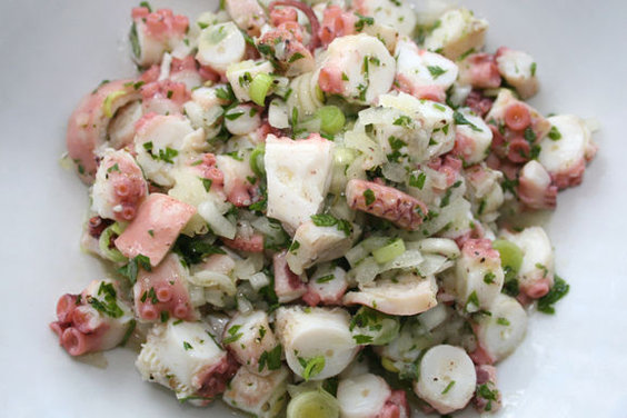Mediterranean Octopus Salad