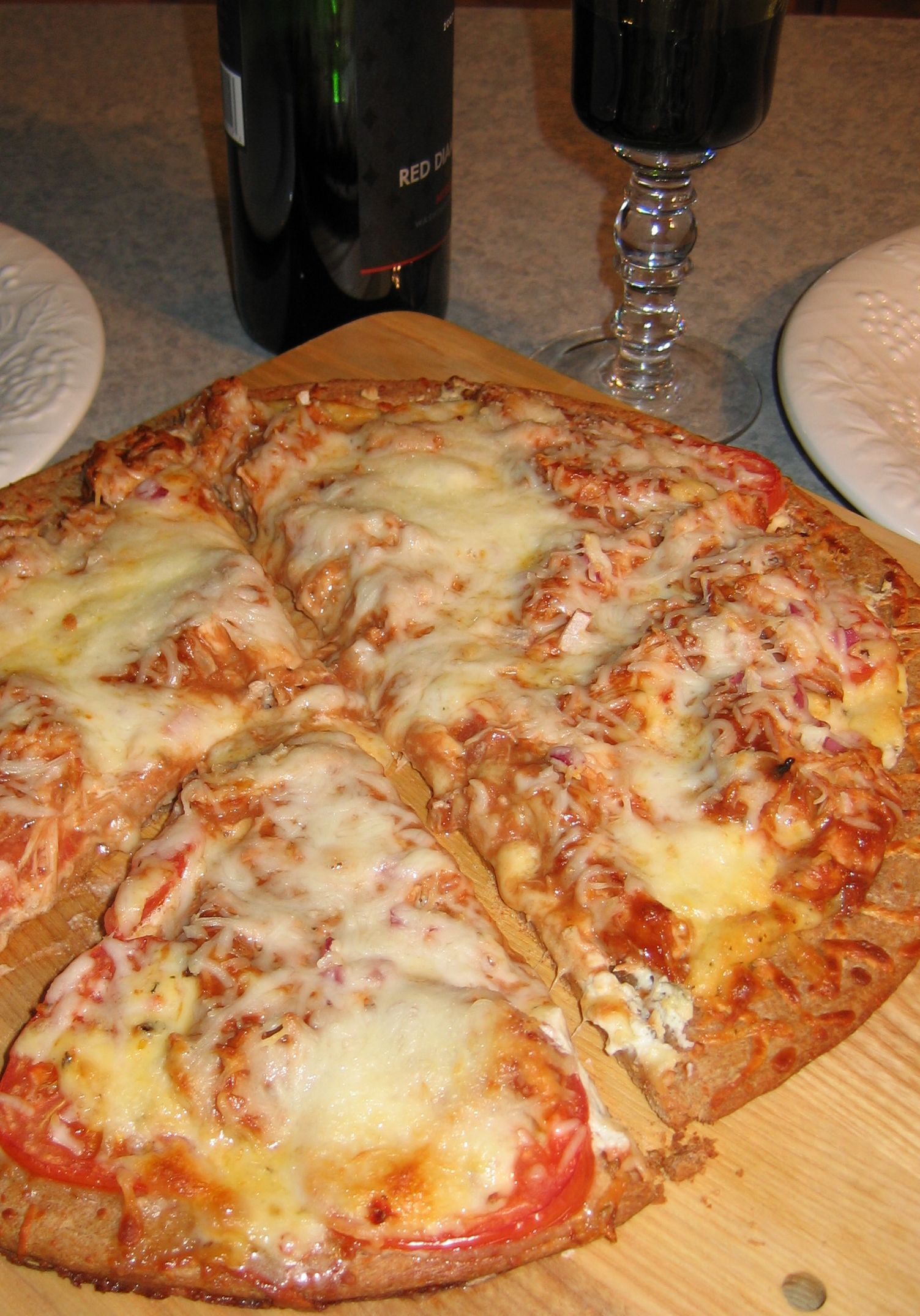 Tex-Italian Pizza for Two