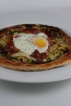 Leek, Prosciutto, and Egg Tart