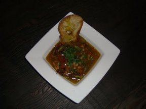 Chicken, Heirloom Tomato and White Bean Stew