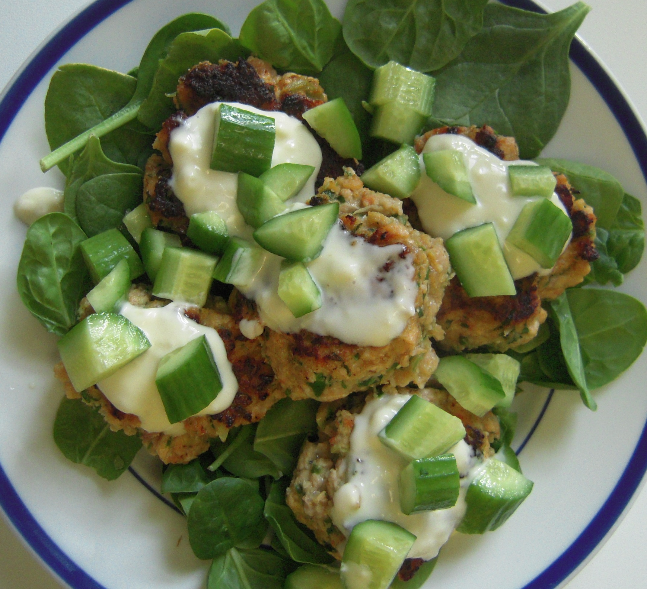 Peppery Salmon Cakes