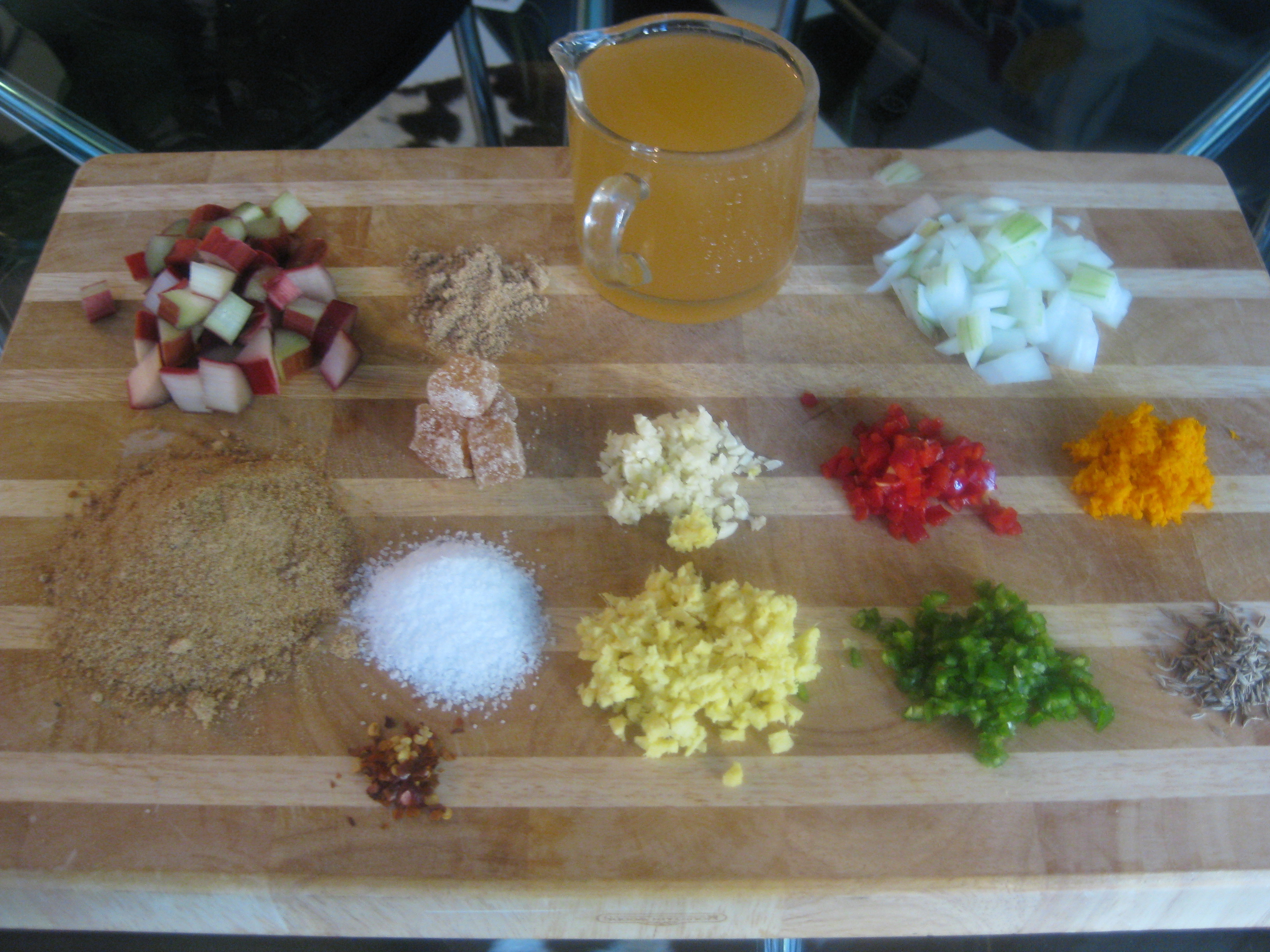 Rhubarb Chutney
