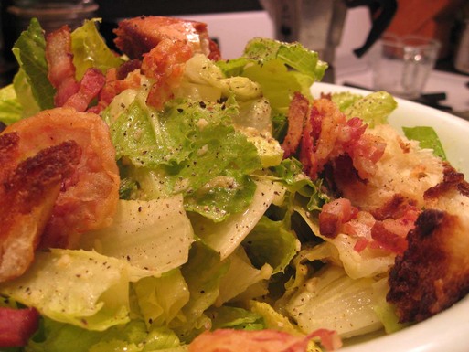 Caesar Salad with Pancetta