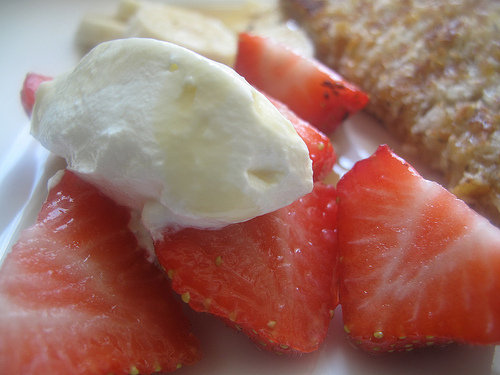 Rum sauce with French Toast