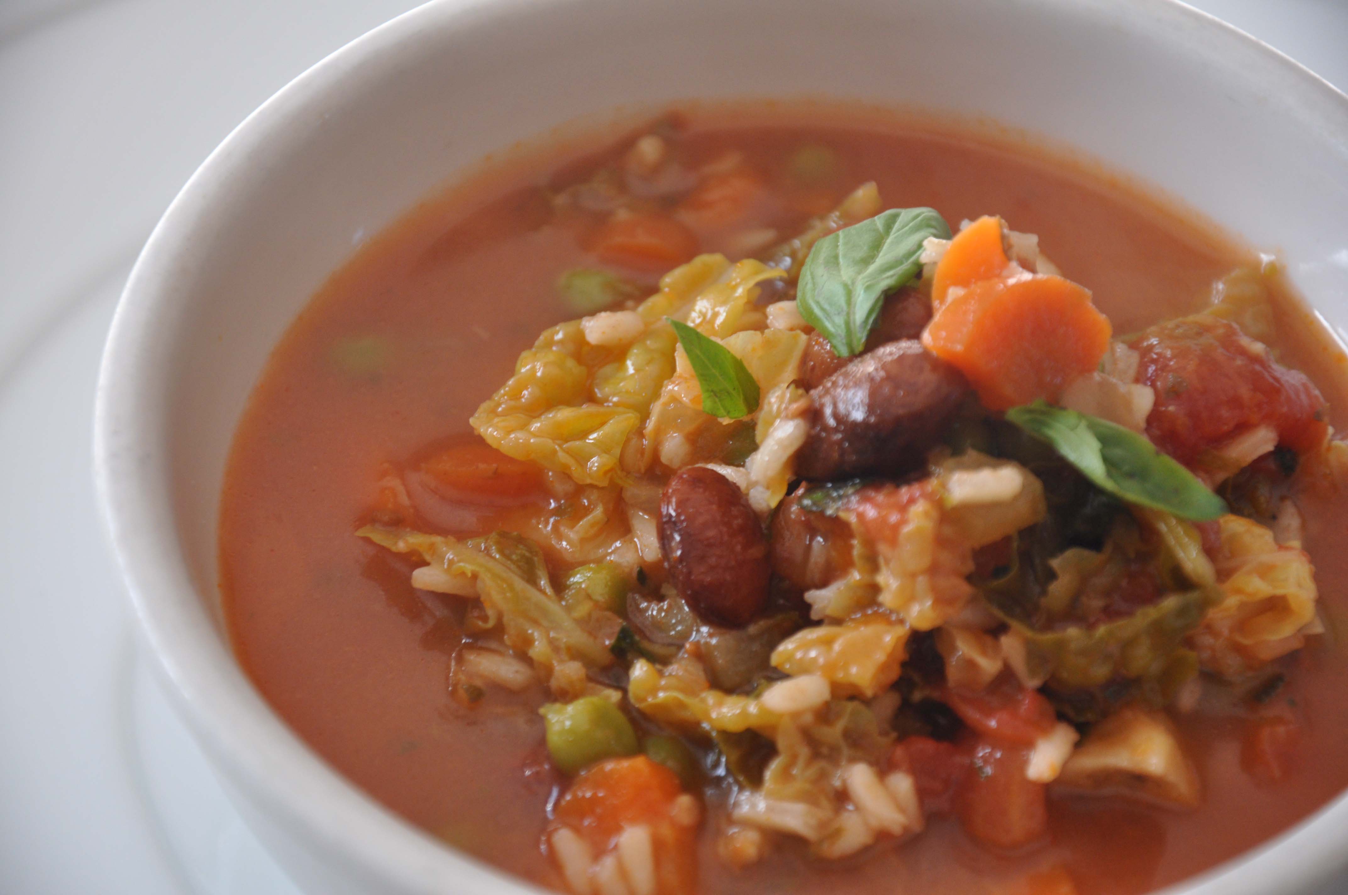Classic Borlotti Bean Minestrone