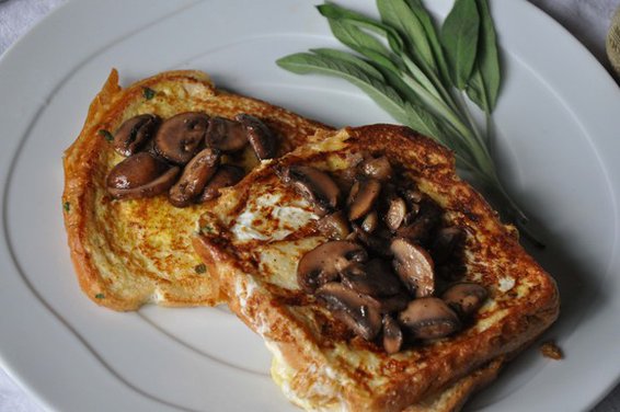 Savory Gruyère Stuffed French Toast
