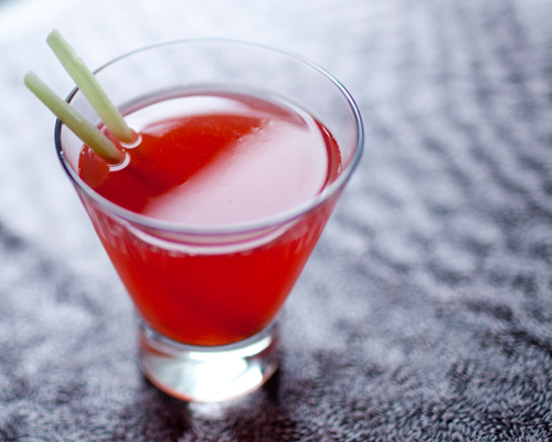 Rhubarb Cosmo