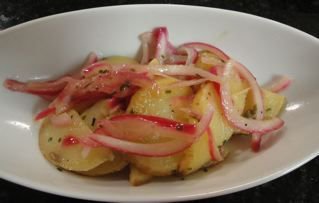 Salt & Vinegar Potato and Onion Salad