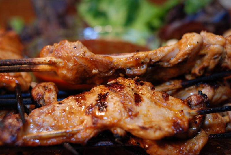 Yucatan Chicken and Shrimp Skewers