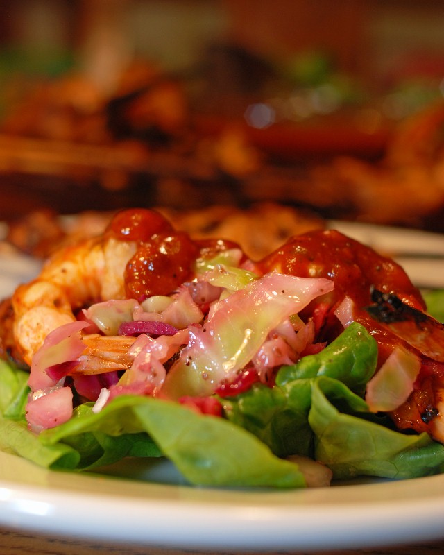 Yucatan Chicken and Shrimp Skewers