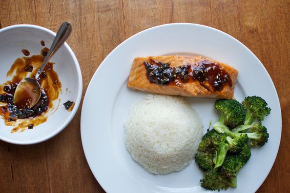 Tangy Teriyaki Salmon